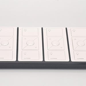 Minimalist Lutron Pico Remote Holder (Holds 2, 3, 4, 5, or 6 remotes)