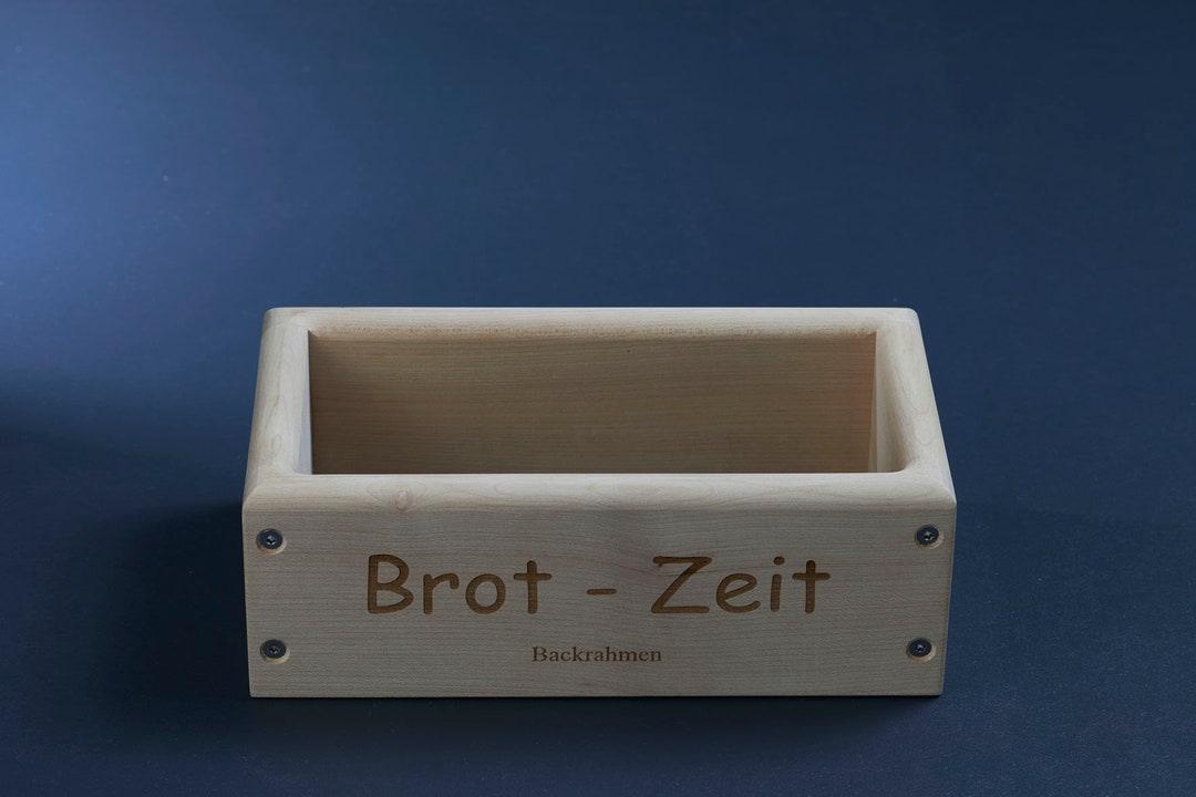 Bread Mold Fermentation Basket Bread Baking Wooden Baking Frame Etsy