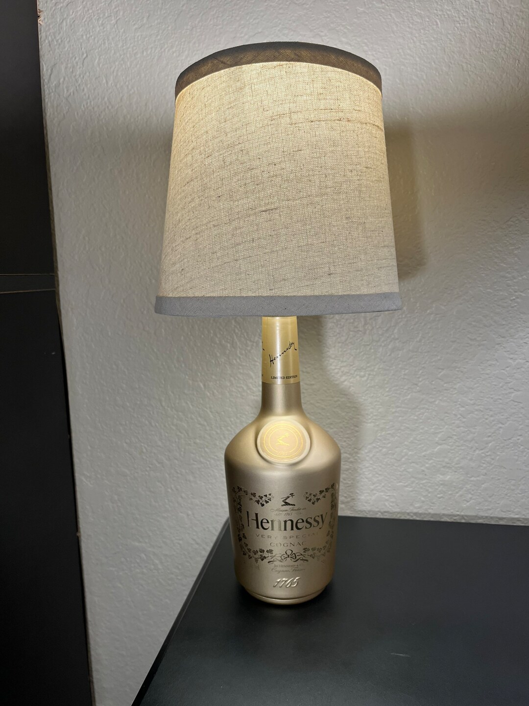 Hennessy Very Special Bottle Lamp Etsy