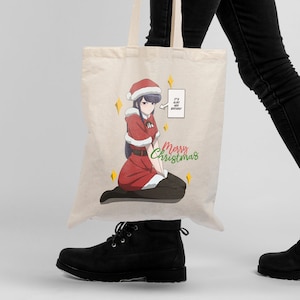 Anime Tote bag -  Fanart anime Tote bag, fanart tote bag, waifu tote bag, egirl tote bag