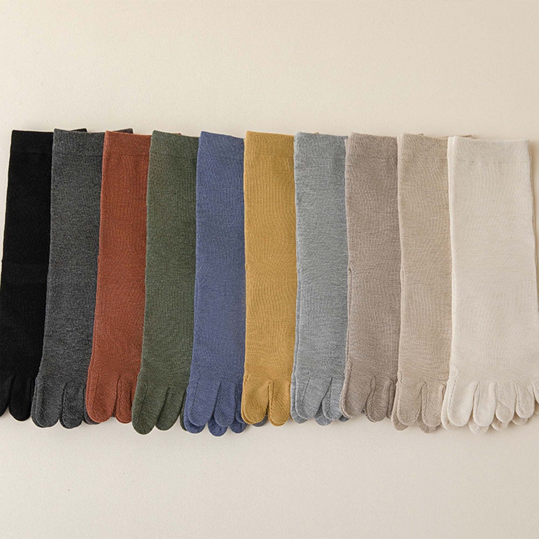 Splittoe Socks ,japanese Style,unisex Splittoe,tabi Cotton Socks,five Toe Socks,fivefinger