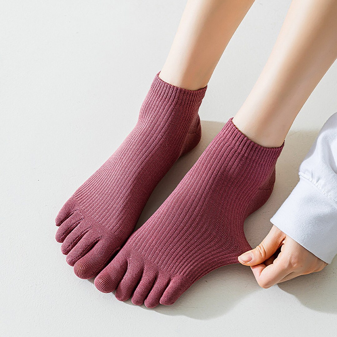 Solid Five Toe Socks,japanese Style Splittoe Tabi Socks,women Summer Split Toe Socks,ankle