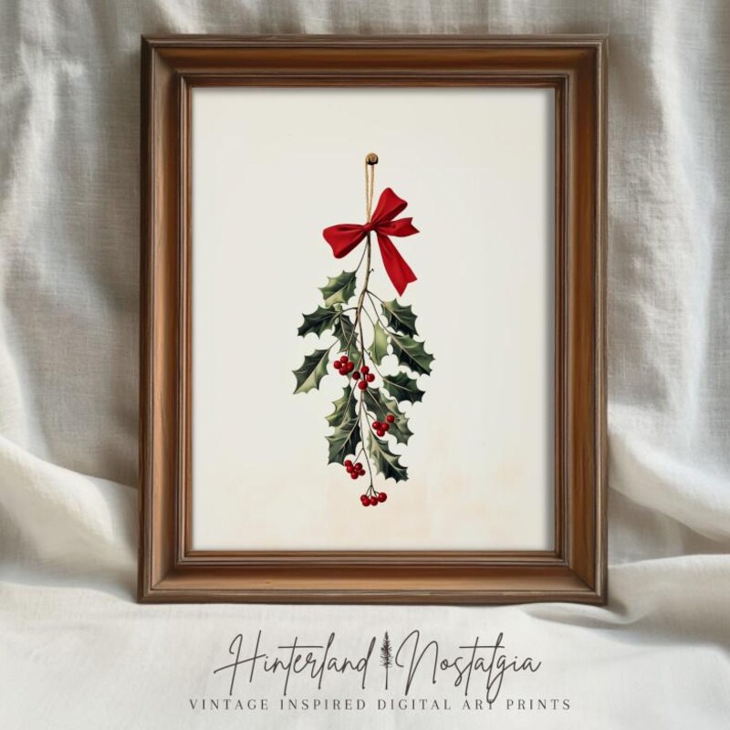 Hanging Mistletoe Etsy