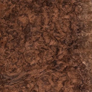 Walnut Burl raw all wood  veneer 13”x26”x1/45” Premium quality.