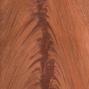 Mahogany Crotch raw all wood exotic veneer. 14.5”-16.5” wide x 37-39” long” x 1/42” Premium quality.