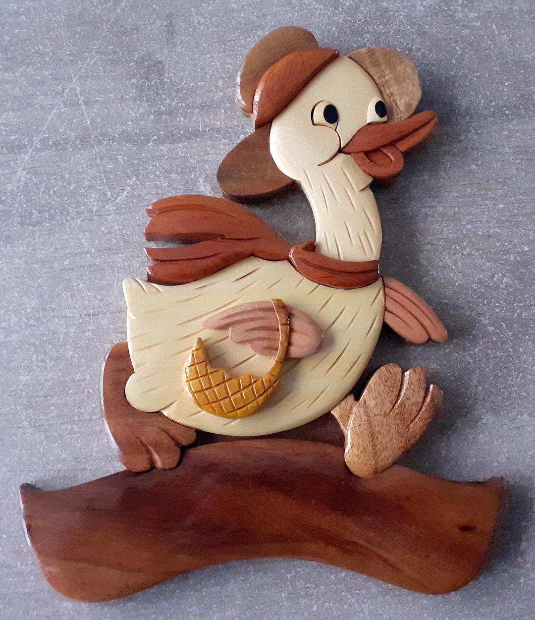 Intarsia, Solid Wood Art, Wall Hanging, Scrolling, Laser Cutting and Engraving. Mosaic Art