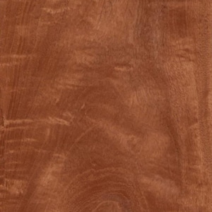 Mahogany, Curly raw all wood exotic veneer. 9.5” x 32” x 1/42” Premium quality. Ships 1 day