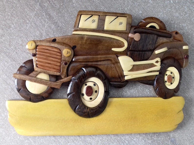 Intarsia, Solid Wood Art, Wall Decor, Wall Hanging, Scrolling, Laser ...