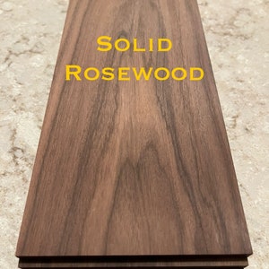 1/2”x4”x24” solid Rosewood hardwood,  laser cutting, cnc, engraving and scroll saw cutting. Thin craft wood. Ships 1 day