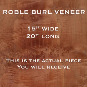 Roble Burl wood veneer. Exotic, raw thin hardwood  veneer, marquetry, fine furniture, premium quality, Ships 1 day