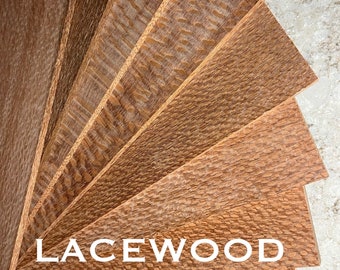 3/4”x4”x 24” Premium solid exotic Lacewood hardwood,  laser cutting, cnc, engraving and scroll saw cutting. Fine furniture solid hardwood