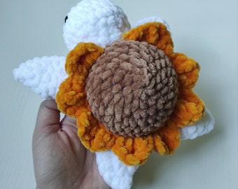 Sunflower turtle plushie