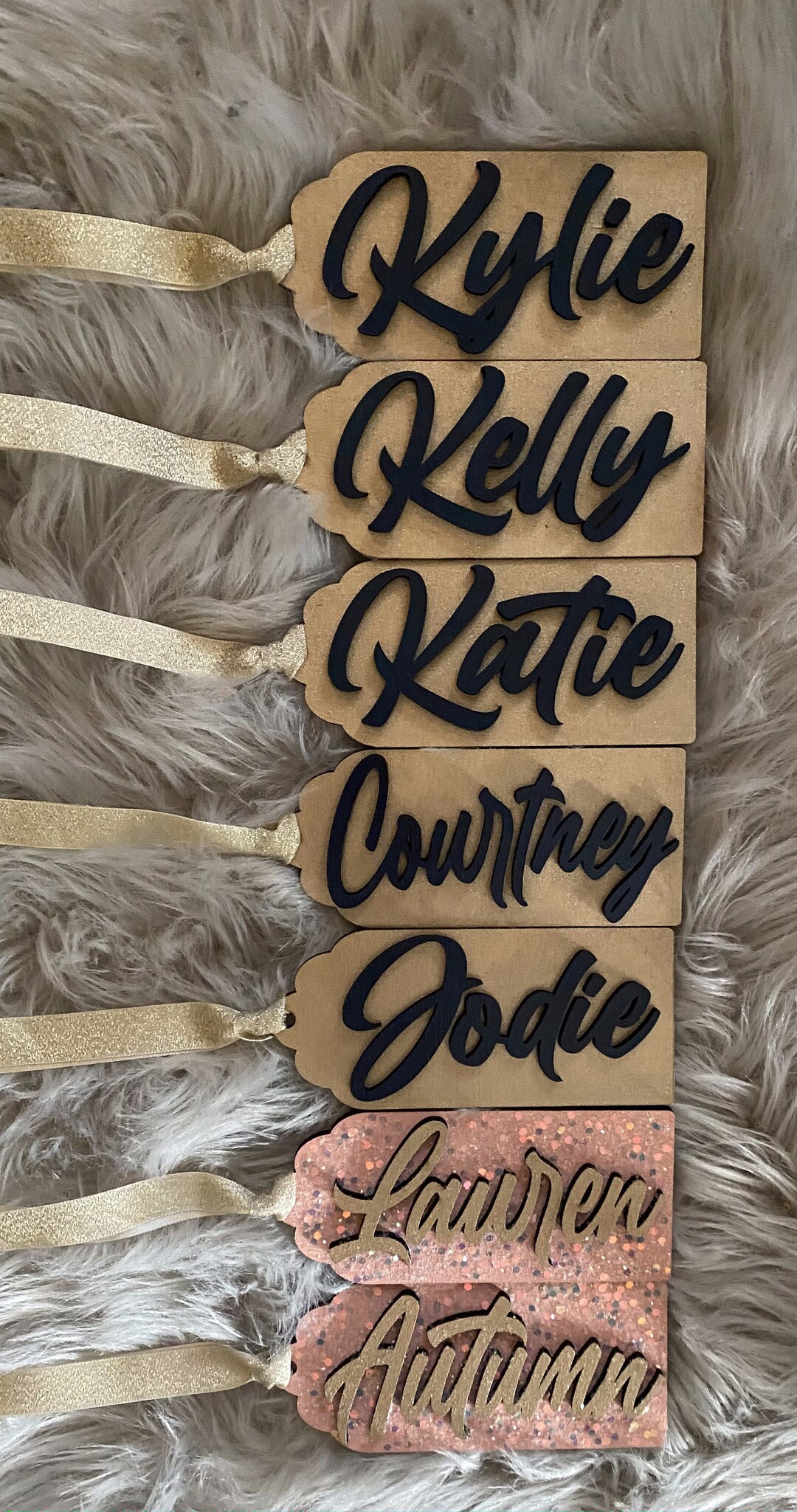 Personalized Wedding Tags, Wedding Gift Tags, Bridesmaids Gift Tags ...