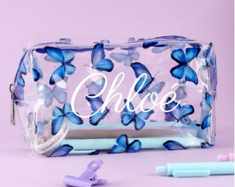 Trousse Papillon personnalisée prénom