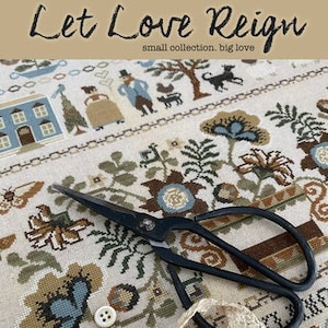 Let Love Reign - Teresa Kogut - Creative Whims - kruissteekpatroon