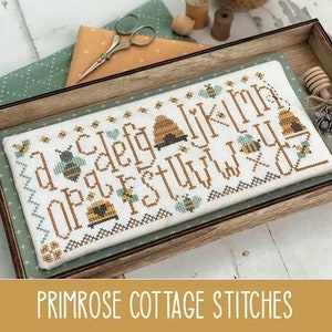 A Bee C -  Primrose Cottage Stitches - Cross Stitch Pattern