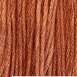 Candied Yams by Classic Colorworks - 5 yds, Hand-Dyed, 6 Strand, 100% Cotton, Cross Stitch Embroidery Floss