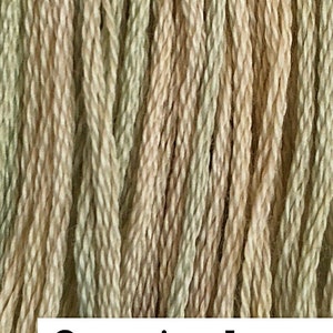 Creeping Jenny by Classic Colorworks - 5 yds, Hand-Dyed, 6 Strand, 100% Cotton, Cross Stitch Embroidery Floss