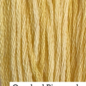 Crushed Pineapple by Classic Colorworks - 5 yds, Hand-Dyed, 6 Strand, 100% Cotton, Cross Stitch Embroidery Floss