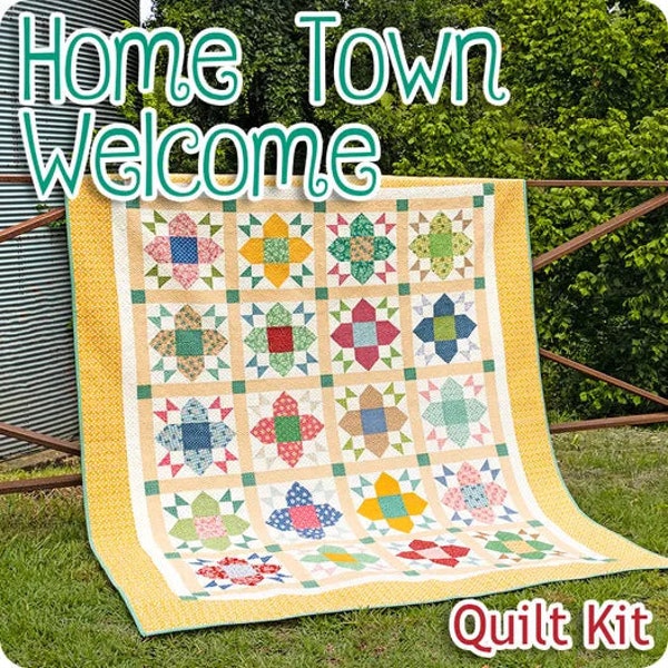 Home Town Welcome Quilt Kit by Lori Holt