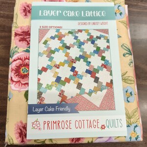 Layer Cake Lattice Quilt Kit - Etsy