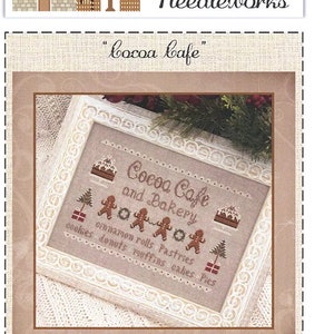 Cocoa Cafe - Naaldwerk Little House - kruissteekpatroon