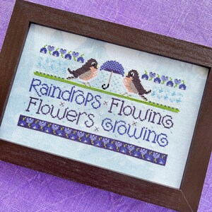 Wordy Birds Monthly Club met Sweet Wing Studio - april - papieren patroon