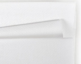18 Count White Aida - Zweigart Cross Stitch Fabric - More Information in Description