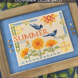 Courier Duos: Summer BlueJays - Robin Pickens