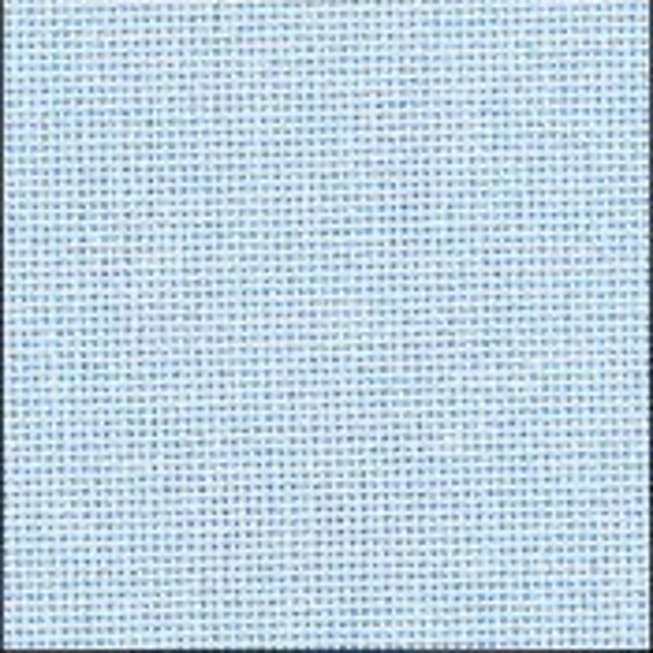 28 Count Light Blue Lugana – Zweigart Cross Stitch Fabric – More Information in Description