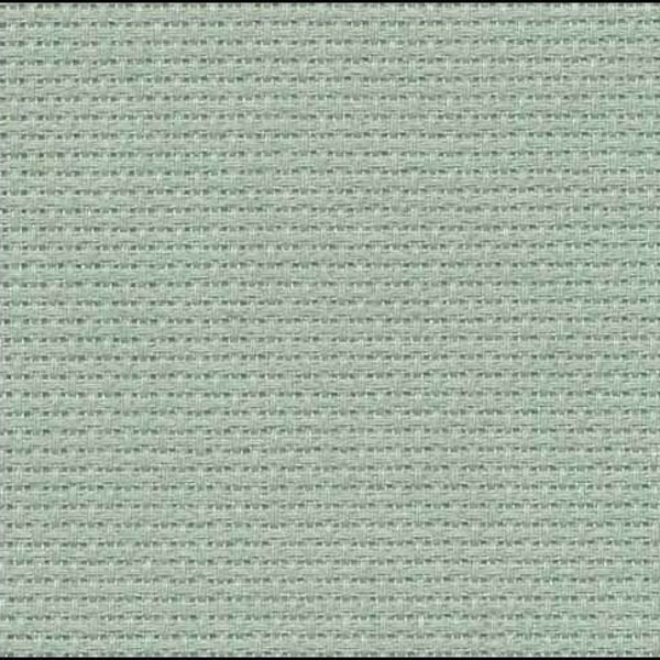 18 Count Celadon Aida – Zweigart Cross Stitch Fabric – More Information in Description