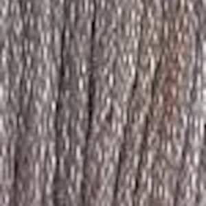 May include: A close-up of a dark gray braided cord with a textured surface.