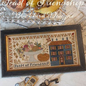 Fest der Freundschaft - Blackbird Designs - Kreuzstichmuster