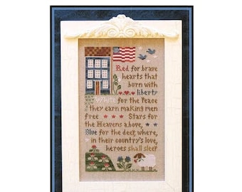 Brave Hearts - Little House Needleworks