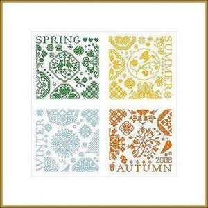 Sampler 4 Seasons by Monasterium Design