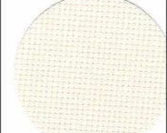 22Ct Hardanger Ivory - Zweigart Cross Stitch Fabric - More Information in Description