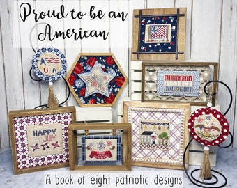 Fière d'être américaine - Little Stitch Girl