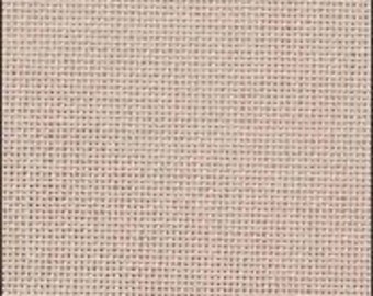 28 Count Mushroom/Light Mocha Lugana – Zweigart Cross Stitch Fabric – More Information in Description