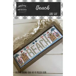 Beach - Word Swap - Stitching With the Housewives