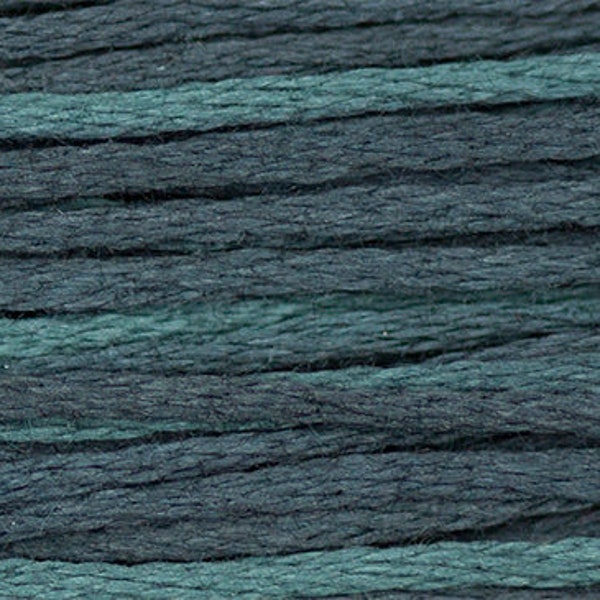 Pea Coat #2103 by Weeks Dye Works- 5 yds Hand-Dyed, 6 Strand 100% Cotton Cross Stitch Embroidery Floss