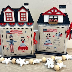 Patriotic People by Emily Call Stitching
