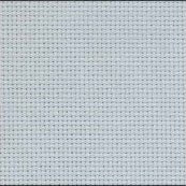 20 Count Blue Cashmere Aida – Zweigart Cross Stitch Fabric – More Information in Description