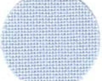 25 Ct Wedgewood Blue Lugana- Zweigart Cross Stitch Fabric