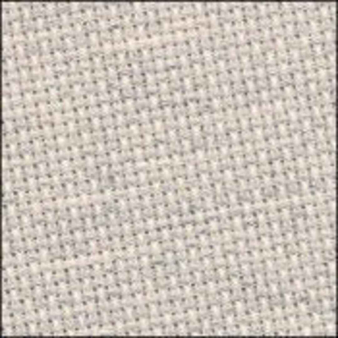 30 x 36 White 14 Count Aida Cross Stitch Fabric