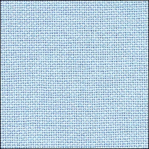 32 Count Light Blue Lugana – Zweigart Cross Stitch Fabric – More Information in Description