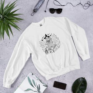 Celestial Witch Sweatshirt, Witch Vibes Shirt, Witch broom Sweatshirt, Salem Sweatshirt, Basic Witch,