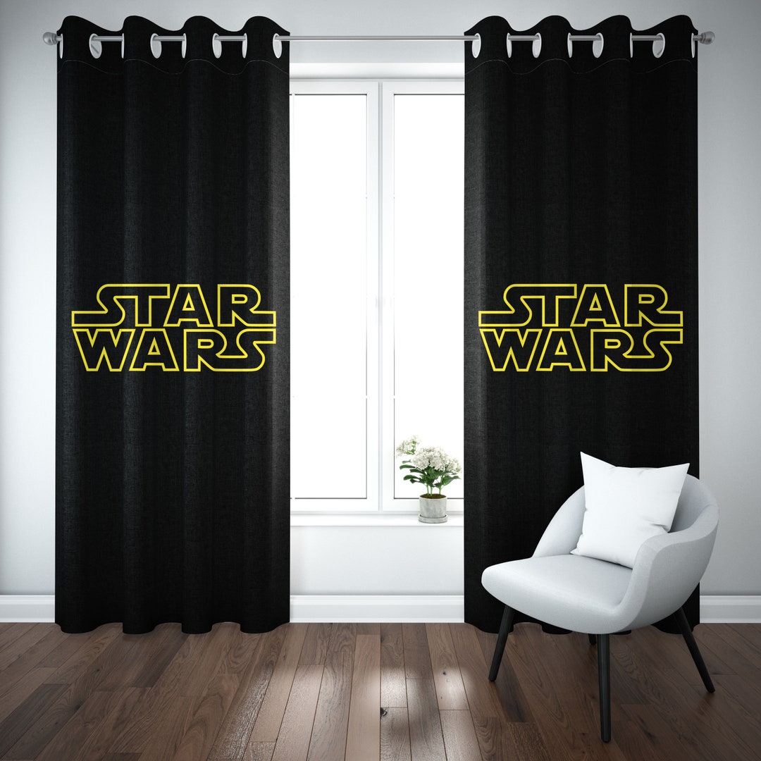 Legendary Movie Star Wars Curtain for Home Theater Movie