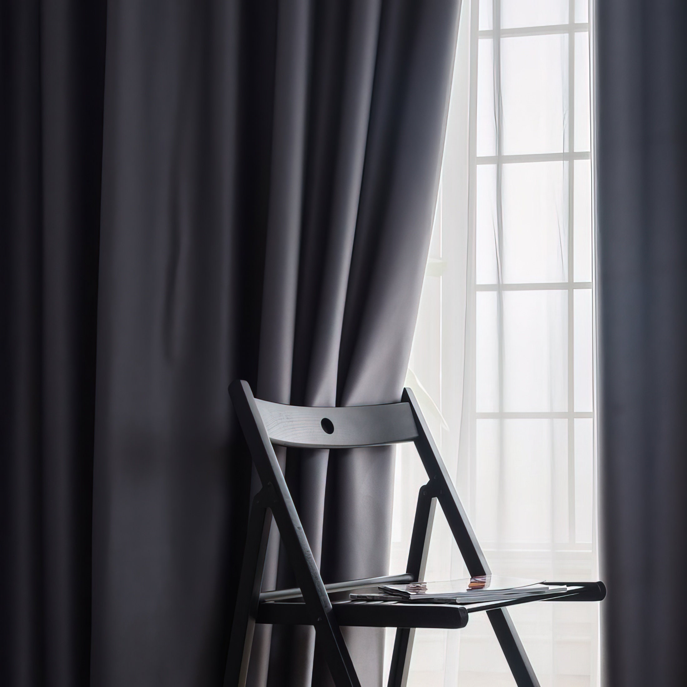 Grey Blackout Curtains Blackout Curtains for Living Room and - Etsy