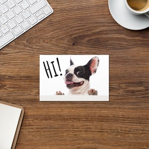 French Bulldog Greeting card