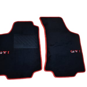 Set of custom made floor mats for VW Golf IV / 3 GTI 20 Jahre / carpets / anniversary